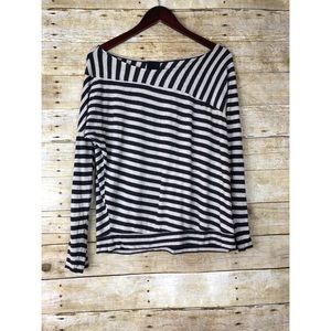 Heather by Bordeaux Stripe Knit Top
